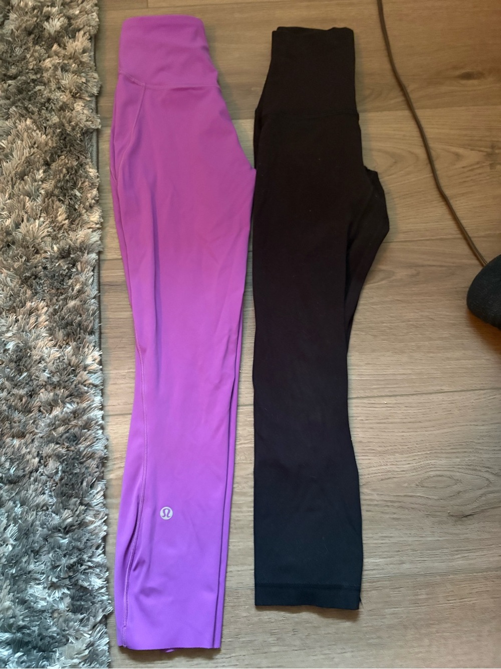 lululemon athletica Girls' size 0 2 pairs